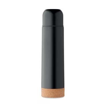 Termos ze stali z recyklingu 500 ml AVENTUR - Czarny (MO2228-03)