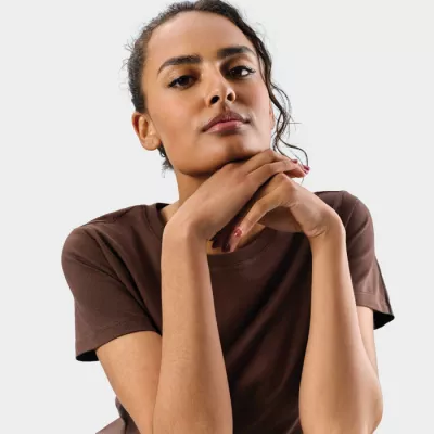 Koszulka damska 190 g/m² Sol's IMPERIAL WOMEN - Chocolate (S11502-CH)
