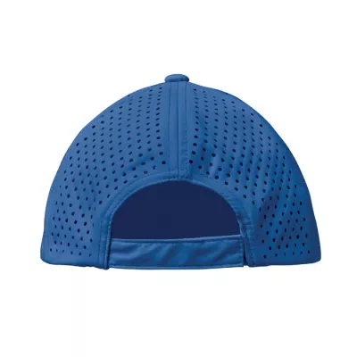 Czapka z daszkiem sportowa 5-panelowa 130 g/m² CAPO - Niebieski (MO2543-37)