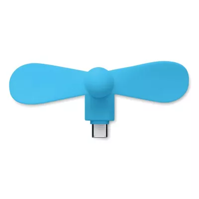 Wentylator do smartfona USB-C PHAN - Turkusowy (MO2282-12)