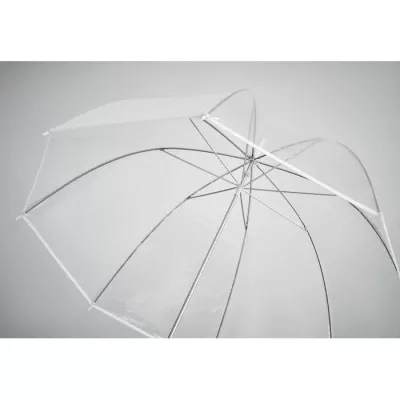 Parasol prosty 23" otwierany ręcznie GOTA - Bialy (MO2167-06)
