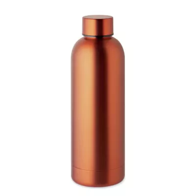Butelka termiczna ze stali z recyklingu 500 ml ATHENA - Pomaranczowy (MO6750-10)