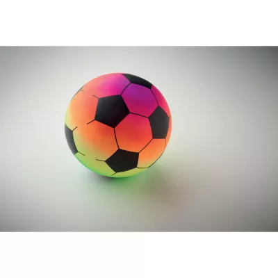 Piłka plażowa dmuchana z PVC RAINBALL - Wielokolorowy (MO2558-99)