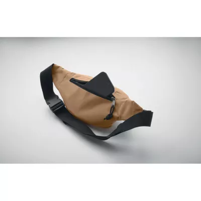 Saszetka z RPET 600D z ukrytą kieszenią HIPLA - Khaki (MO2835-39)