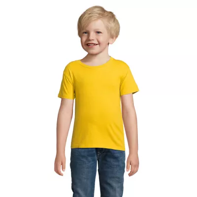 Koszulka organiczna 150 g/m² Sol's CRUSADER KIDS - Dorado (S03580-GO)