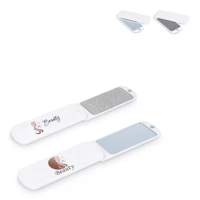 Szczotka do ubrań z lusterkiem Kaiya - biały (LT92736-N0001)