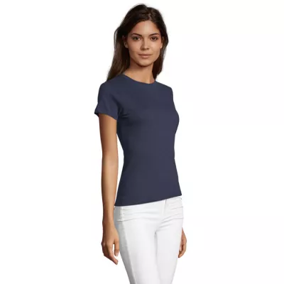 Koszulka damska 150 g/m² Sol's REGENT FIT WOMEN - French Navy (S02758-FN)