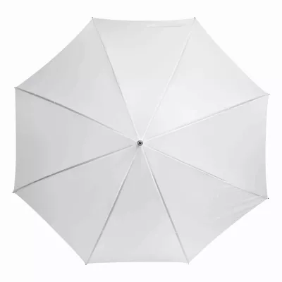 Parasol typu golf RAINDROPS - biały (56-0104220)