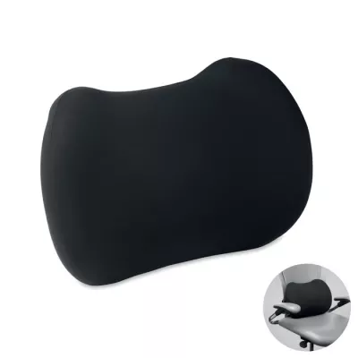 Poduszka pod plecy z pamięcią kształtu NECKRES - Czarny (MO3132-03)