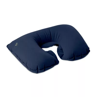 Poduszka podróżna dmuchana w etui TRAVELCONFORT - Niebieski (MO7265-04)