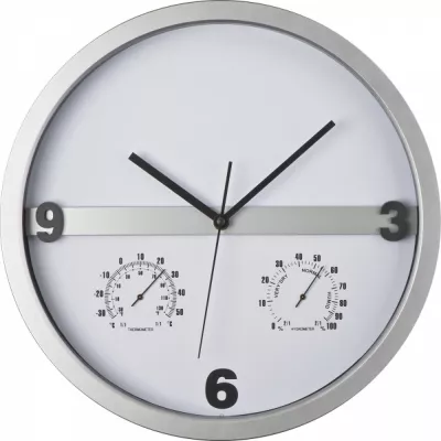 Zegar ścienny CrisMa ERICH - szary (4344907)