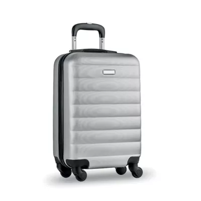 Walizka twarda 20" z ABS na 4 kółkach BUDAPEST - Srebrny Mat (MO9178-16)