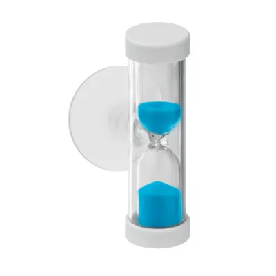 Klepsydra prysznicowa z przyssawką QUICKSHOWER - Niebieski (MO9211-04)