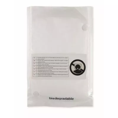 Ponczo przeciwdeszczowe biodegradowalne SPRINKLE PLA - Przezroczysty (MO9993-22)