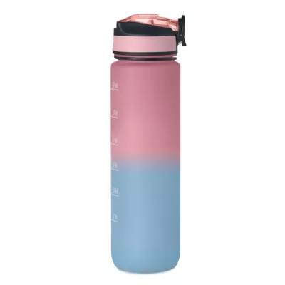 Butelka sportowa RPET 1000 ml ze słomką ACTIVATE - Dziecięcy Róż (MO2489-11)