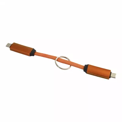 Keycab přívěsek na klíče 60W kabel USB-C - pomarańcz (AP864151-03)
