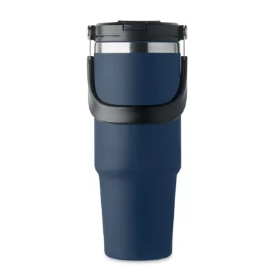 Kubek termiczny ze słomką ze stali 850 ml SUMA HAND - Francuski Granat (MO2561-85)