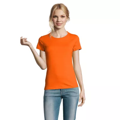 Koszulka damska 190 g/m² Sol's IMPERIAL WOMEN - Pomaranczowy (S11502-OR)