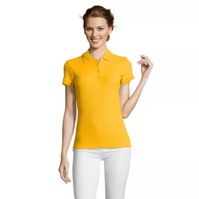 Koszulka polo damska piqué 210 g/m² Sol's PEOPLE - Dorado (S11310-GO)