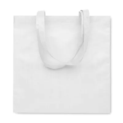 Torba na zakupy z włókniny RPET 80 g/m² KAIMANI - Bialy (MO2194-06)