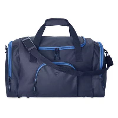Torba sportowa 600D z wyjściem na słuchawki LEIS - Niebieski (MO8576-04)