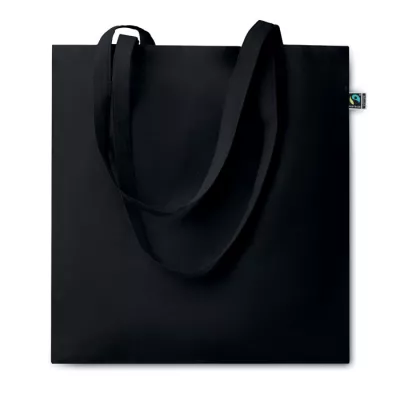 Torba z bawełny Fairtrade 140 g/m² OSOLE COLOUR - Czarny (MO2098-03)