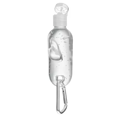 Żel do mycia rąk 30 ml z karabińczykiem GEL2GO - Przezroczysty (MO6130-22)