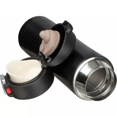 Butelka termiczna BUCHAREST 500 ml - czarny (372903)