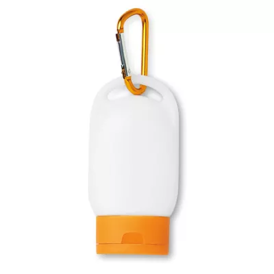Krem do opalania SPF 25 z karabińczykiem 30 ml SUNCARE - Pomaranczowy (MO8512-10)