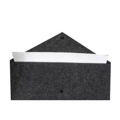 Refelt Slim Torba na dokumenty RPET - ciemno szary (AP800086-80)