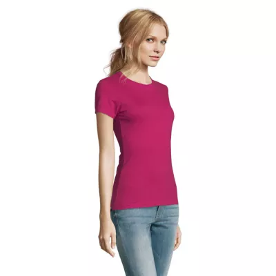 Koszulka damska 190 g/m² Sol's IMPERIAL WOMEN - Fuchsia (S11502-FU)