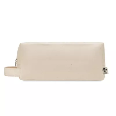 Kosmetyczka z płótna organicznego 220 g/m² BIA - Bezowy (MO6853-13)
