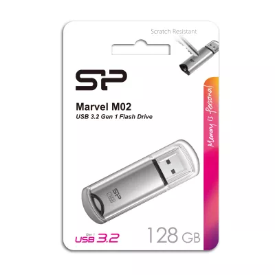Pendrive Marvel M02, 16GB 3.2 Silicon Power - szary (EG832407 128GB)