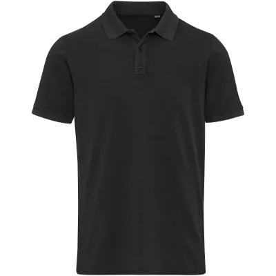 Calgary 200 g/m2 sprana męska koszulka polo - Czarny (39567-BLACK)