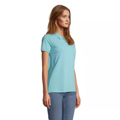 Polo damskie organiczne 170 g/m² Sol's PLANET WOMEN - Pool Blue (S03575-BP)