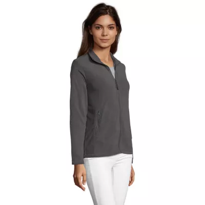 Bluza polarowa damska 220 g/m² Sol's NORMAN WOMEN - Szarość Węgla Drzewnego (S02094-CR)