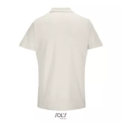 Koszulka polo unisex z czesanej bawełny Sol's PULSE - Off-White (S04502-WW)