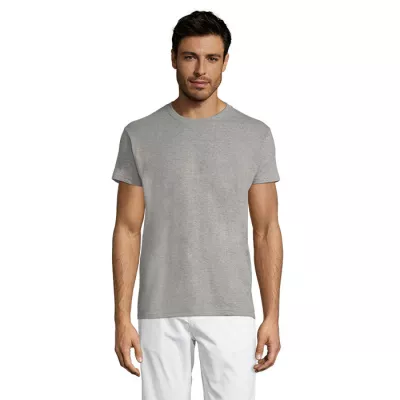 Koszulka unisex 150 g/m² Sol's TITAN - Szary Melanż (S04728-GM)