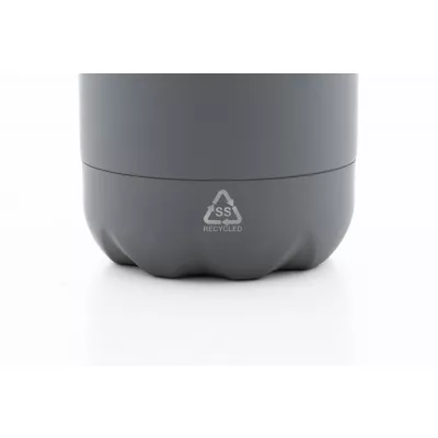Refill Soft butelka z ze stali nierdzewnej z recyklingu - szary (AP808162-77)