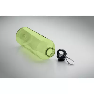Butelka z RPET z karabińczykiem 750 ml MOSS RE750 - Przezroczysty Limonka (MO2804-51)