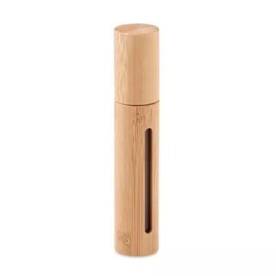 Atomizer na perfumy 10 ml w bambusowej obudowie MIZER - Drewna (MO6697-40)