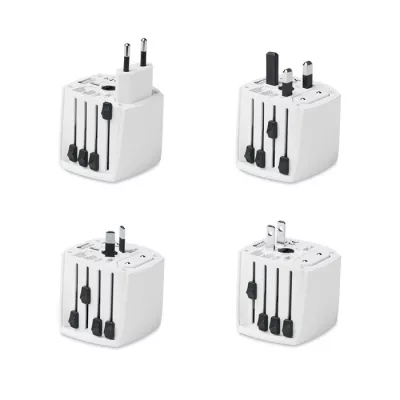 Adapter podróżny 2-biegunowy Skross MUV MICRO - Bialy (MO8841-06)