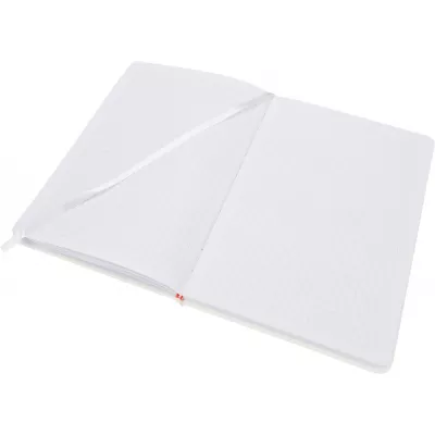 Notatnik A5 w kratkę CLELIA - biały (2136306)