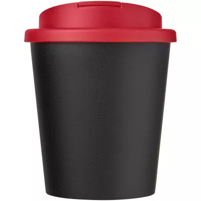 Americano Espresso® 250 ml tumbler with spill-proof lid - Czarny-Czerwony (21069908)
