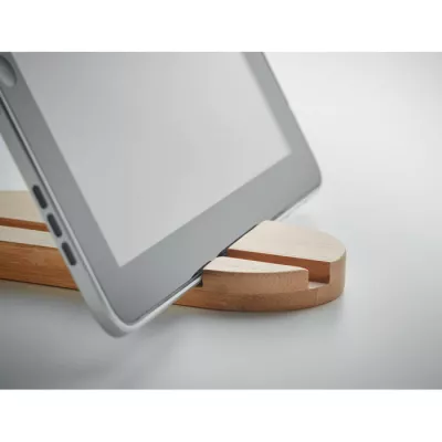 Podstawka pod tablet i smartfon z bambusa ROBIN - Drewna (MO6603-40)