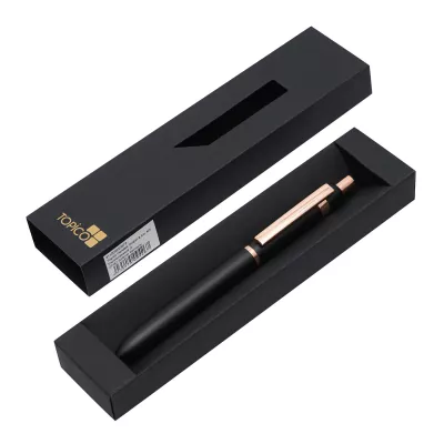 Metalowy długopis COPPER PEN - czarny, miedź (58-8110002)