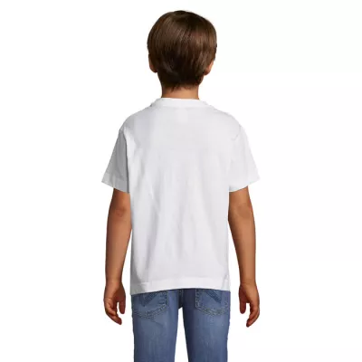 Koszulka dziecięca 150 g/m² Sol's REGENT KIDS - Bialy (S11970-WH)