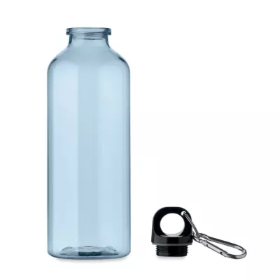 Butelka z RPET z karabińczykiem 500 ml MOSS RE500 - Przezroczysty Blekitny (MO2803-52)