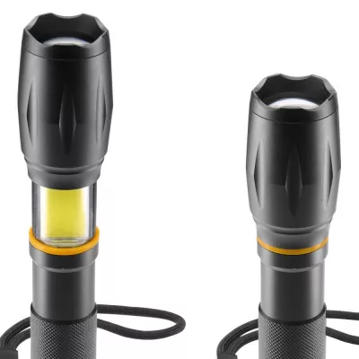 Latarka LED 2 w 1 Hama - czarny (VH003-03)