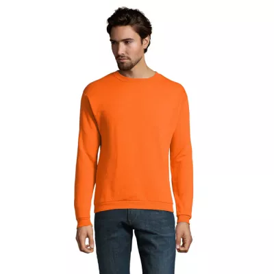 Bluza męska z okrągłym dekoltem 260 g/m² Sol's SPIDER - Pomaranczowy (S01168-OR)